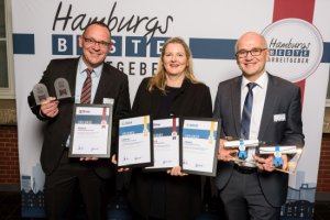 Hamburgs beste Arbeitgeber und Hamburgs beste Ausbildungsbetriebe