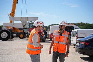 Mladen s novinarom portala bauštela.hr