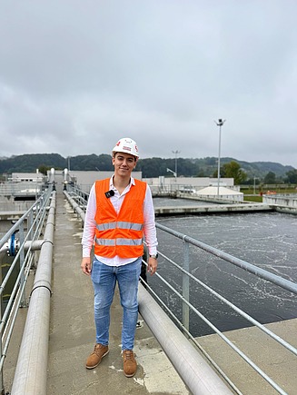 Igor na postrojenju za pročišćavanje voda
