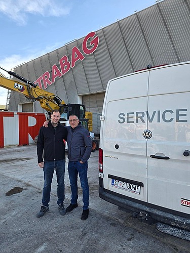 Željko s kolegom Markom 