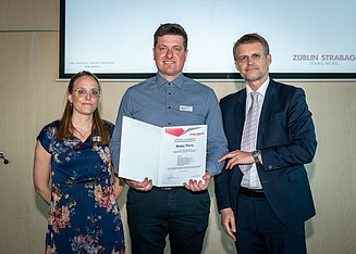 Matej na završnoj prezentaciji