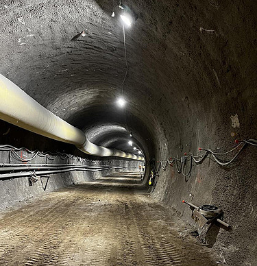 Blick in einen Tunnel in Toronto