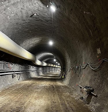 Blick in einen Tunnel in Toronto