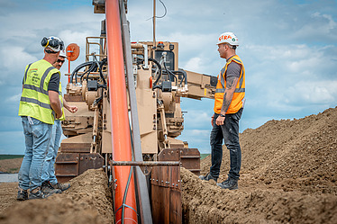 David, site manager on the SuedLink project