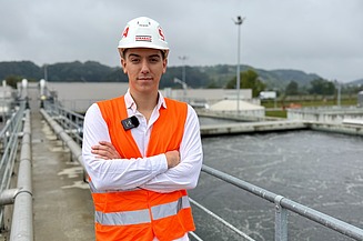 Igor na postrojenju za pročišćavanje voda