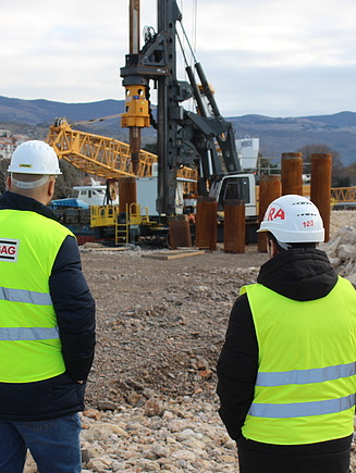 Daniel i novinar portala bauštela.hr na gradilištu