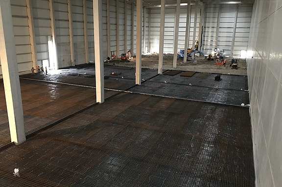 Industrieboden für Hochregallager inkl. Pfahlgründung, Hamburg