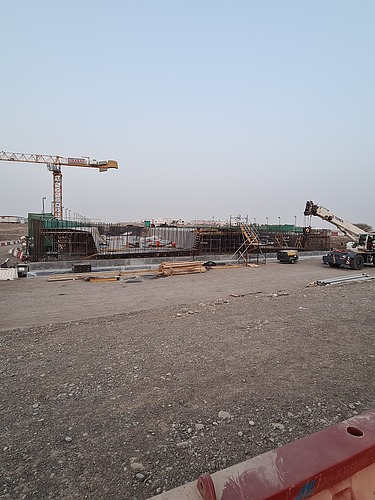 Baustelle im Oman