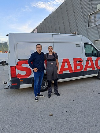 Komercijalni voditelj u STRABAG BMTI-u Ante a mladim naučnikom