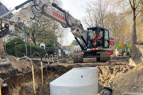 Kanalbaustelle Weser-Ems