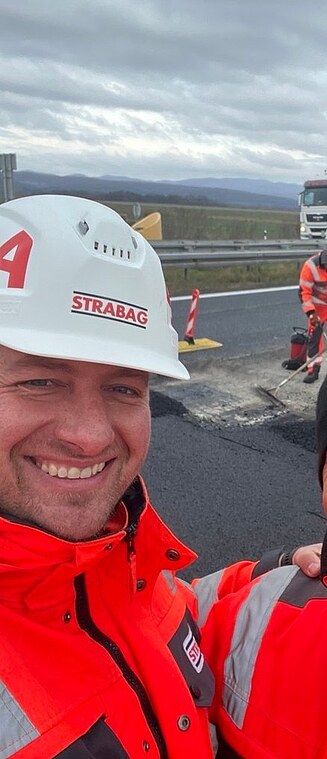 Matej na gradilištu