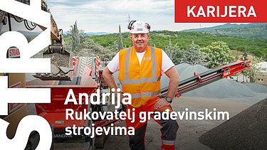 Andrija, rukovatelj građevinskim strojevima