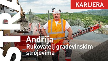 Andrija, rukovatelj građevinskim strojevima