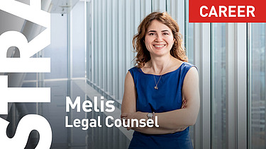 Melis in her office at STRABAG