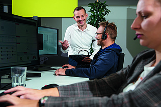 Fotografija Matije s sodelavci