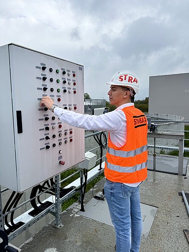 Igor na postrojenju za pročišćavanje voda