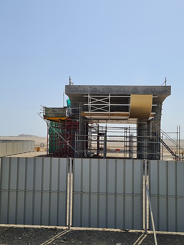 Construction site in Oman