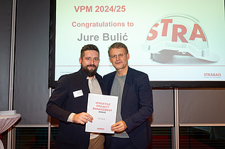 Jure na završnoj prezentaciji u Beču