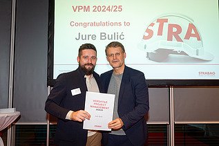 Jure na završnoj prezentaciji u Beču