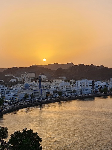 Sonnenuntergang im Oman