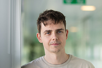 Image of an employee at work